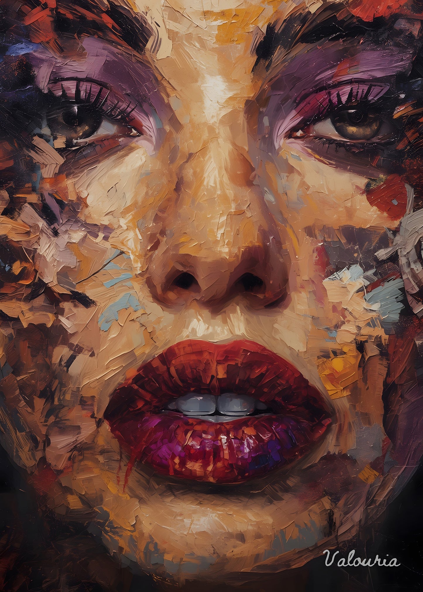 This One with the lips and eyes | Digital Download