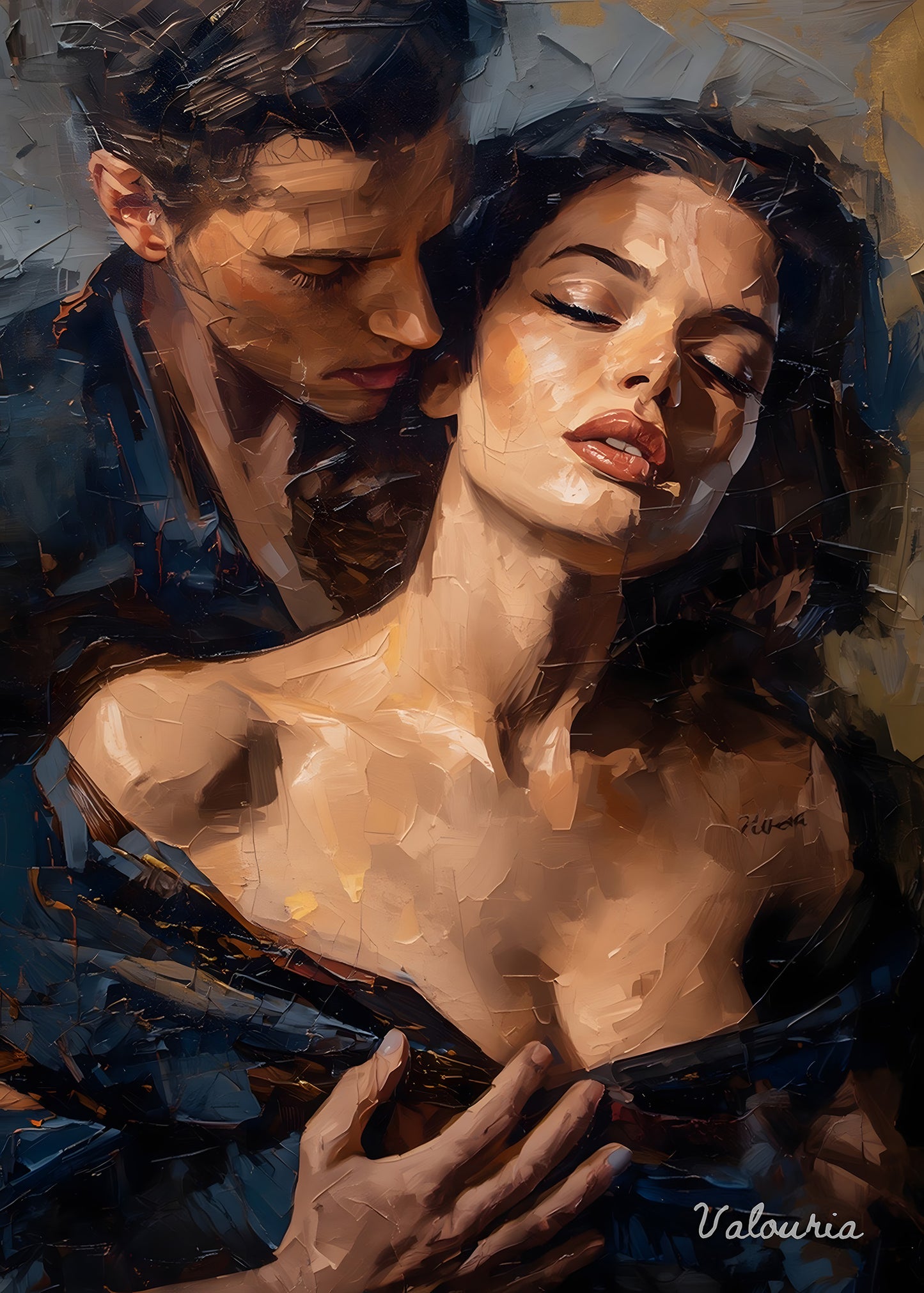 This One with Him Holding Her from Behind | Digital Downloads